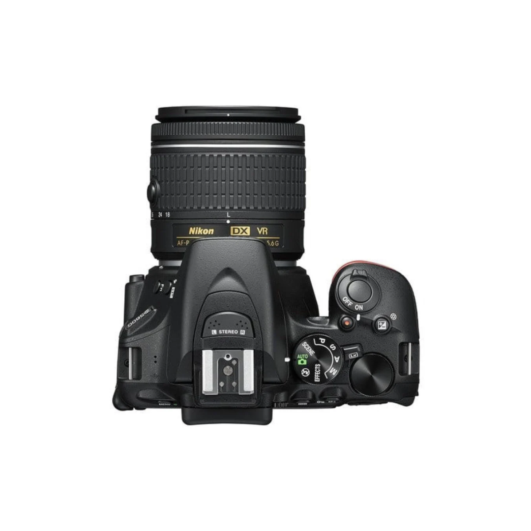 USED | Nikon D5600 DSLR Wi-Fi Digital SLR Camera with Double Zoom 2 Lens Kit AF-P 18-55mm VR & 70-300mm