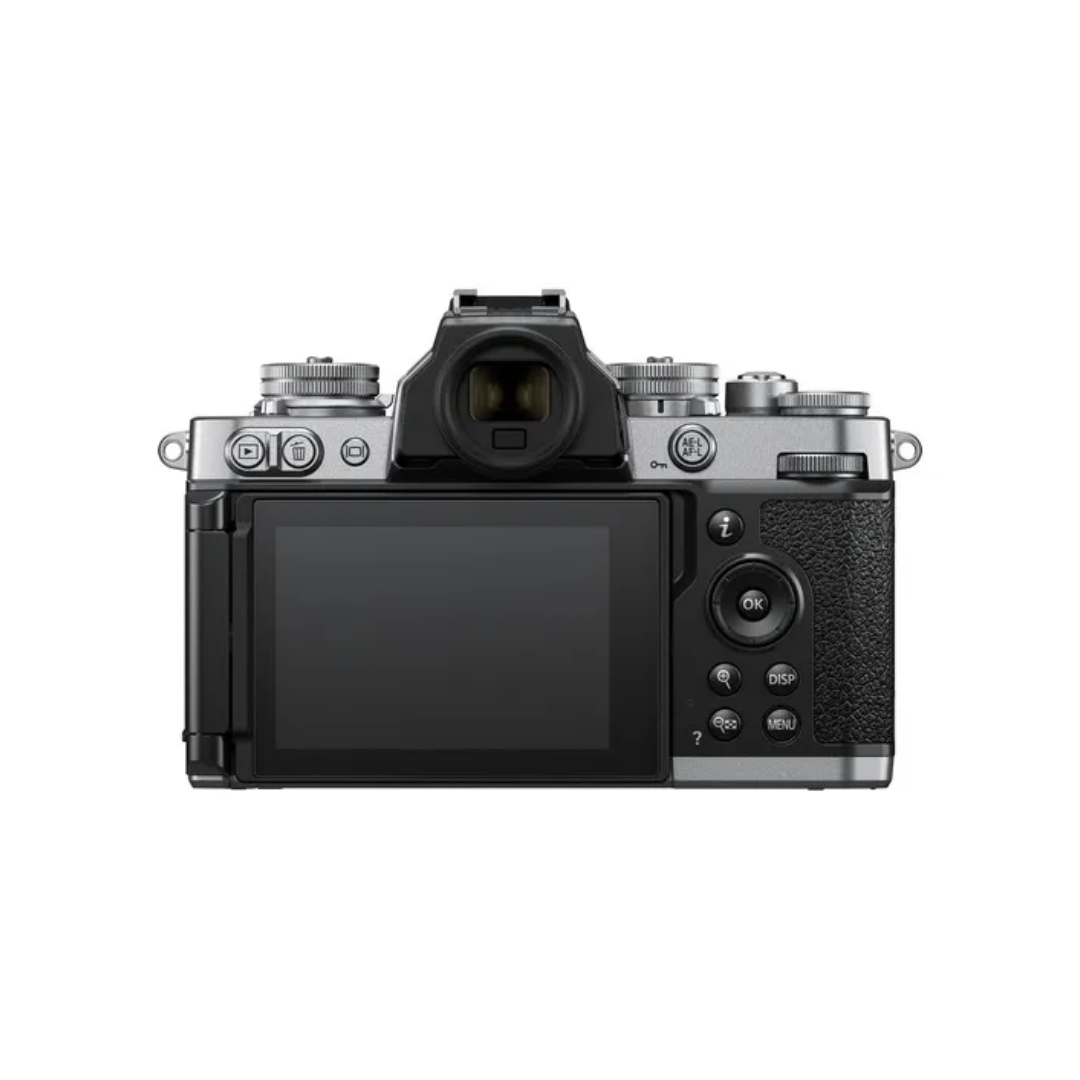 Unboxed Nikon Z fc mirrorless camera body with rig, available at Camera Club