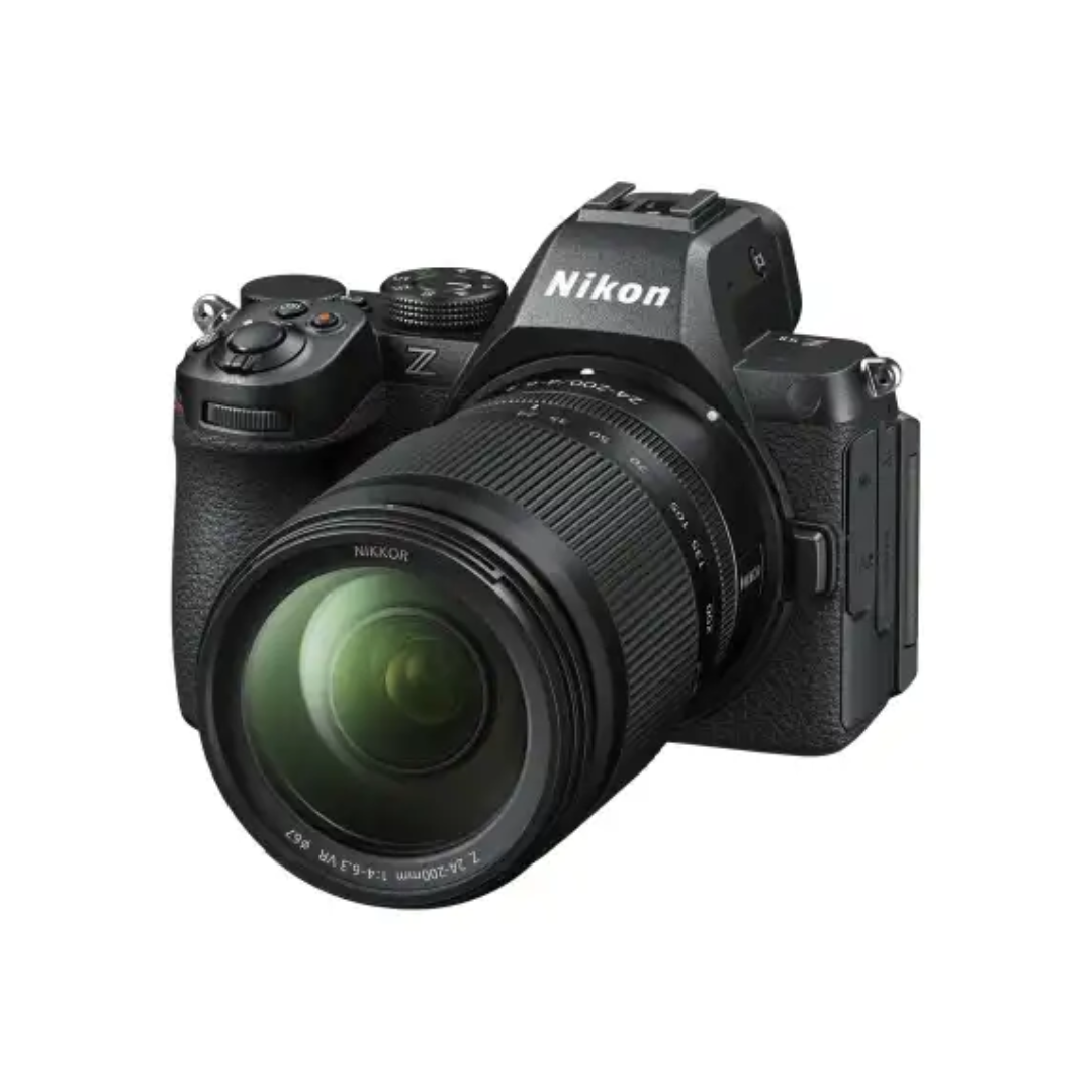 Nikon Z5II mirrorless camera with NIKKOR Z 24-120mm f/4 lens kit front view