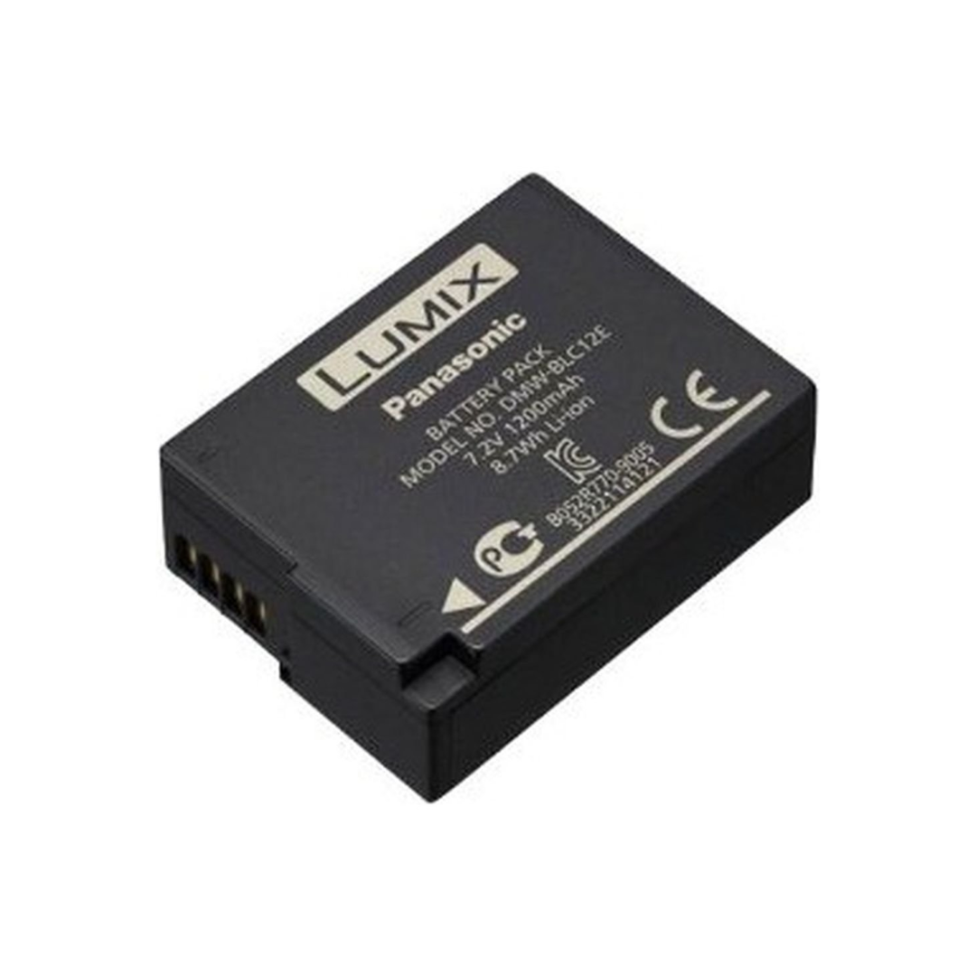 Panasonic DMW-BLC12E rechargeable lithium-ion battery pack for Lumix cameras