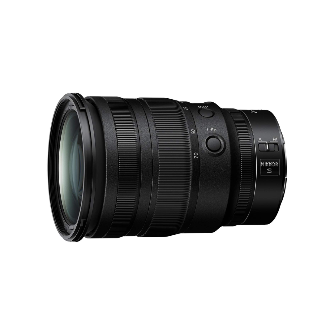 Used Nikon NIKKOR Z 24-70mm f/2.8 S standard zoom mirrorless lens for Nikon Z mount cameras