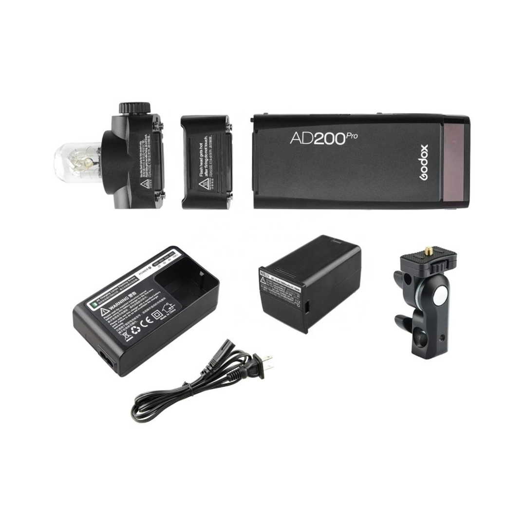 Godox AD200 Pro 200Ws TTL portable flash available for rent at Camera Club Bangalore