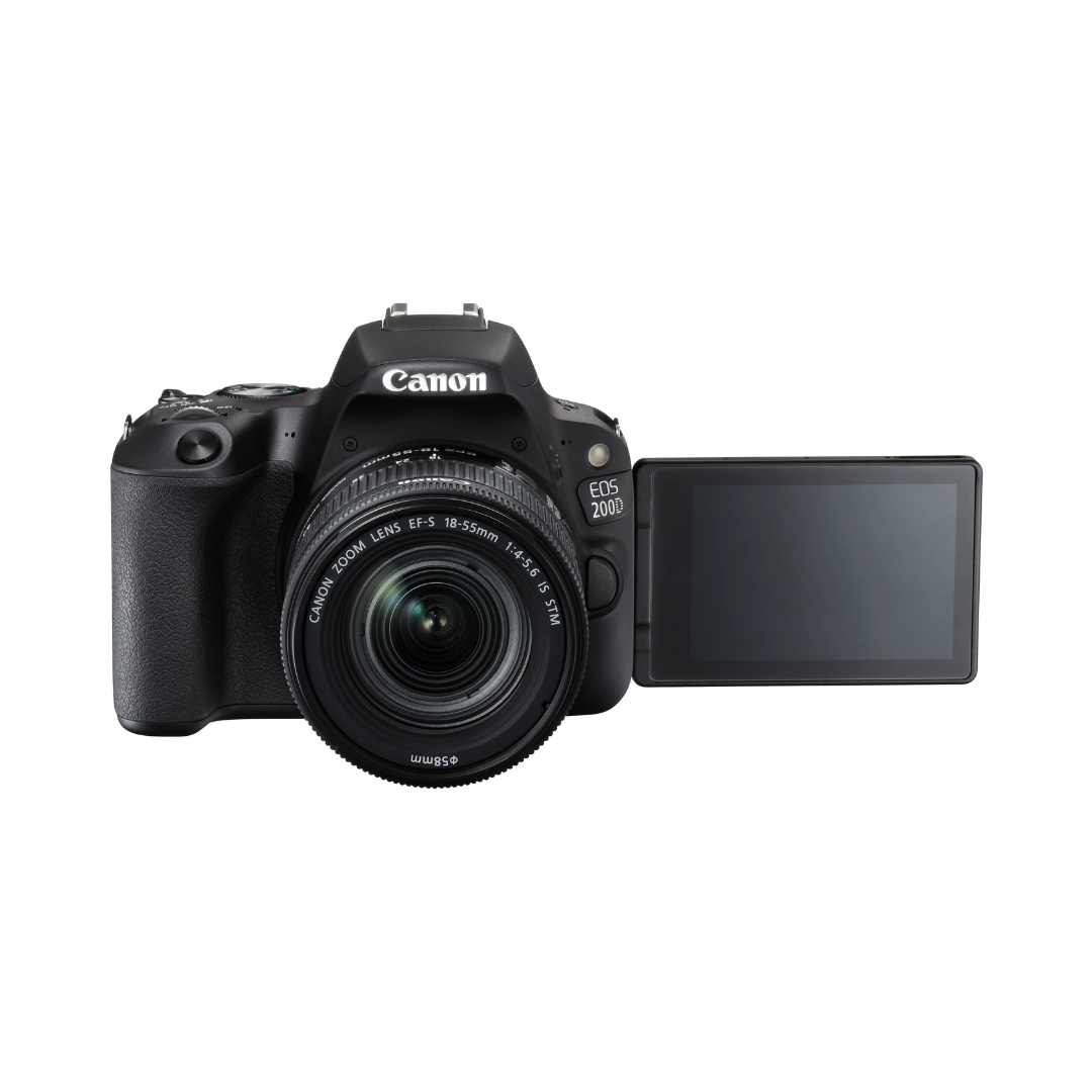 Used Canon EOS 200D DSLR Camera with EF-S 18-55mm IS STM kit lens available at Camera Club
