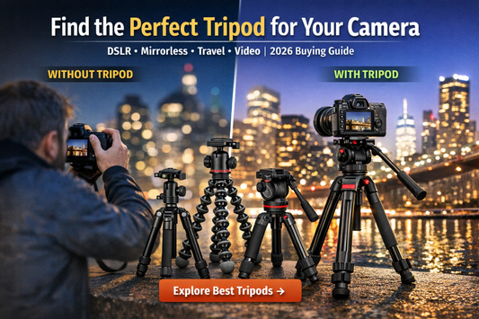Best Tripods for DSLR & Mirrorless Cameras in India (2026)