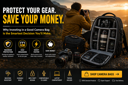 How Investing in a Good Camera Bag Saves Your Gear and Money?