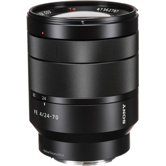 Used Sony Carl Zeiss Vario-Tessar T* FE 24-70mm F4 ZA OSS Lens
