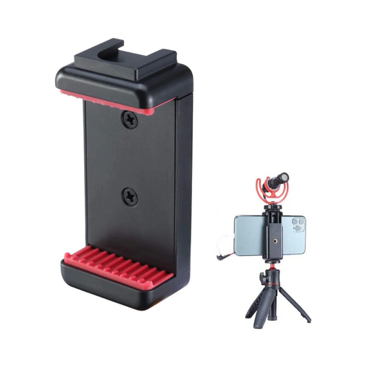 ULANZI ST-07 Phone Tripod Mount with Cold Shoe Mount for Microphone LED Video Light 1/4'' Tripod Screw for All Smartphone Vlog Vlogging