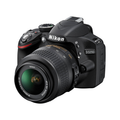 USED | Nikon D3200 DSLR Camera with 18-55mm Lens