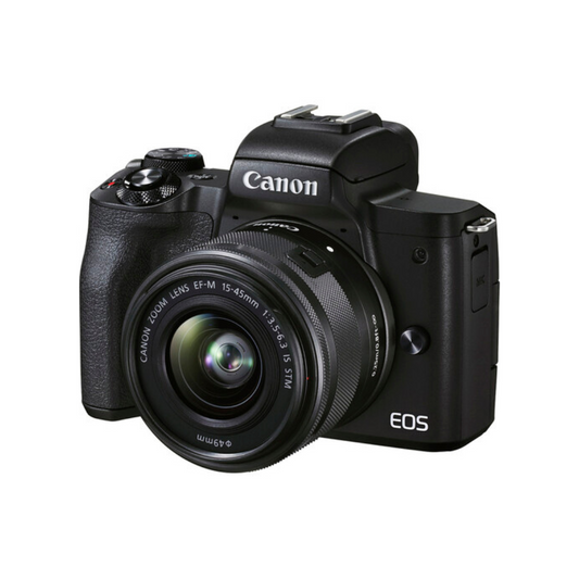 Canon EOS M50 Mark II Mirrorless Camera with 15-45mm STM Lens 