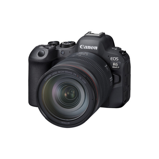 Unboxed Canon EOS R6 Mark II with 24-105mm Lens STM Kit – Front View