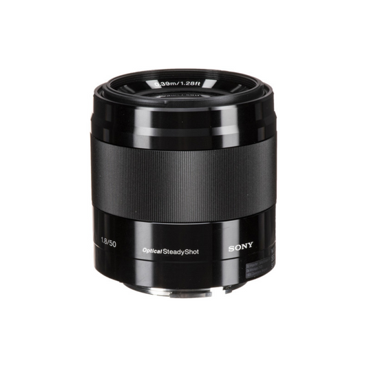 SONY E 50mm f/1.8 OSS Lens (Black)