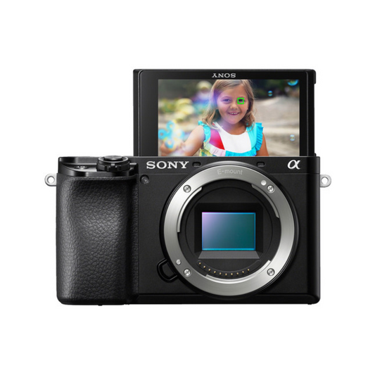 Sony Alpha a6100 Mirrorless Camera Front View