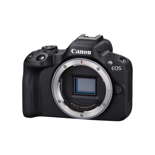 Canon EOS R50 Mirrorless Camera with RF-S 18–45mm & 55–210mm IS STM Lenses