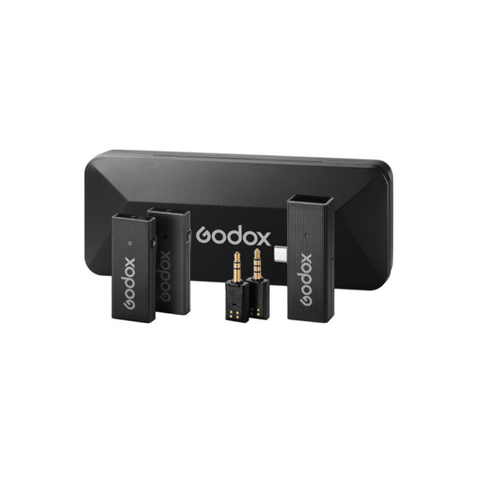 Godox MoveLink Mini UC 2-Person Wireless Microphone System for Cameras & Mobile Devices