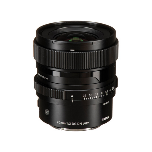 UNBOXED | Sigma 20mm f/2 DG DN Contemporary Lens for Sony E