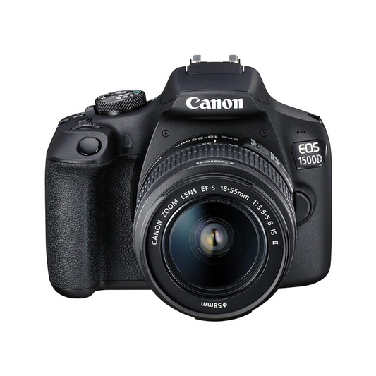 USED | Canon EOS 1500D DSLR Camera Body+ 18-55 mm IS II Lens