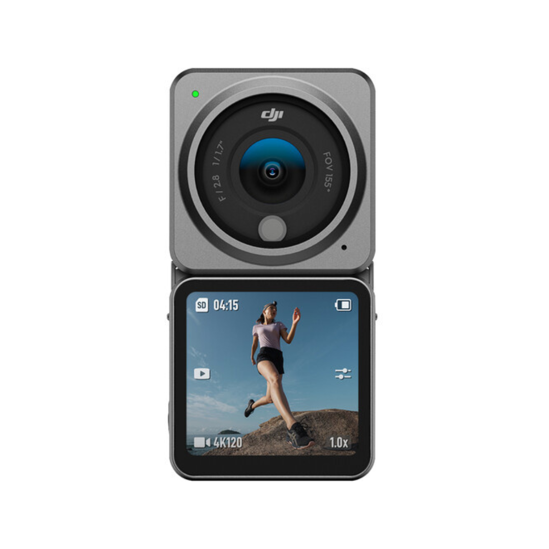 DJI Action 2 Dual Screen Combo 4K Action Camera with Front Touchscreen Module