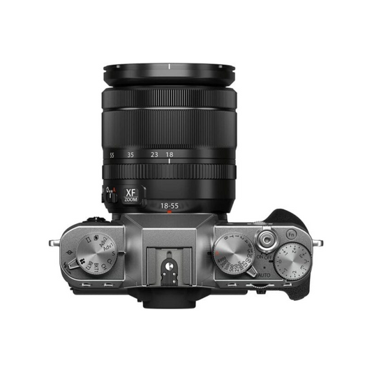 FUJIFILM X-T30 II mirrorless camera body with 18-55mm lens – compact and powerful design