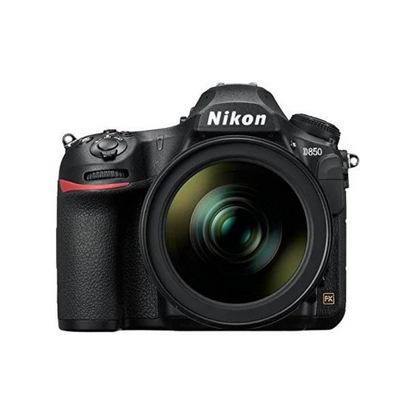 USED I NIKON D850 DSLR Camera 24-120mm VR Lens