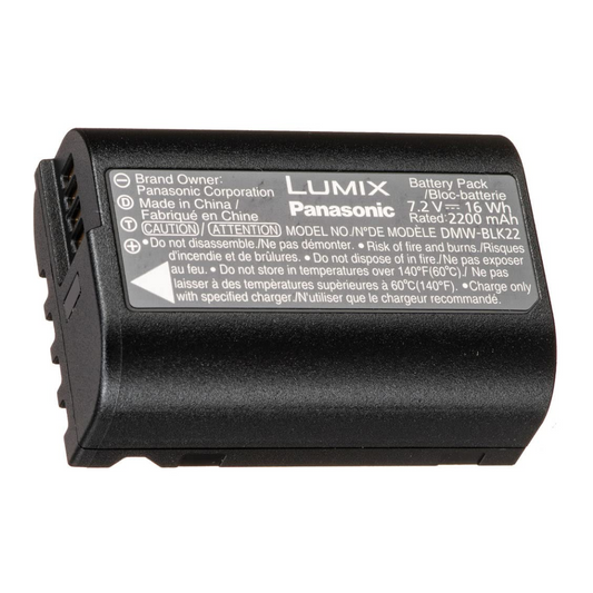 Panasonic LUMIX Lithium-Ion Battery DMW-BLK22