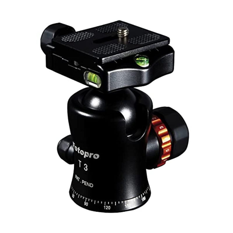 Fotopro T-3 Professional Video Tripod Ball Head