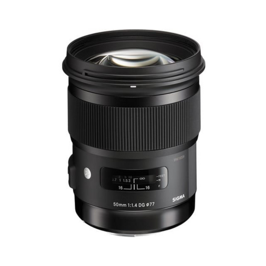 USED | SIGMA 50MM F/1.4 DG HSM ART LENS FOR CANON