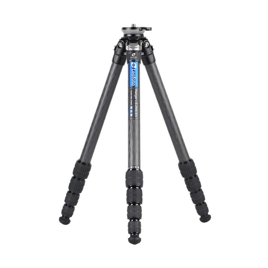 Leofoto LS-255CEX Ranger Series Carbon Fiber Tripod with 15° Leveling Base