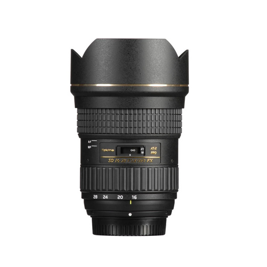 Tokina AT-X 16-28mm f/2.8 Pro FX Lens for Canon