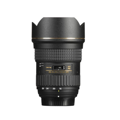 Used Tokina AT-X 16-28mm f/2.8 Pro FX wide-angle lens for Canon DSLR cameras