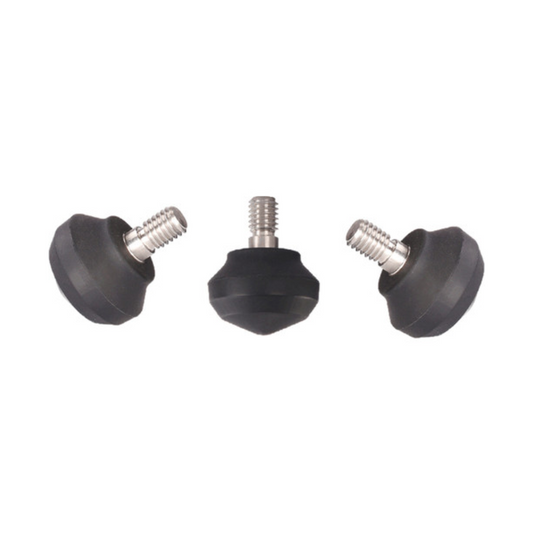 Leofoto 41mm Rubber Feet for Leofoto Tripod (3-Pieces)