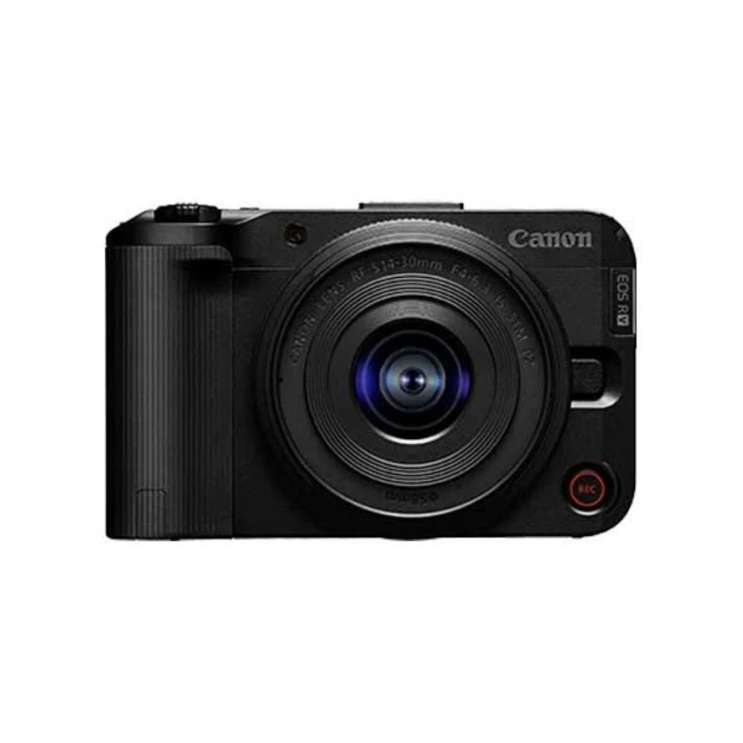 Canon EOS R50 V mirrorless camera with RF-S 14-30mm f/4-6.3 IS STM PZ lens