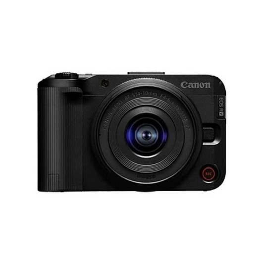 Canon EOS R50 V mirrorless camera with RF-S 14-30mm f/4-6.3 IS STM PZ lens