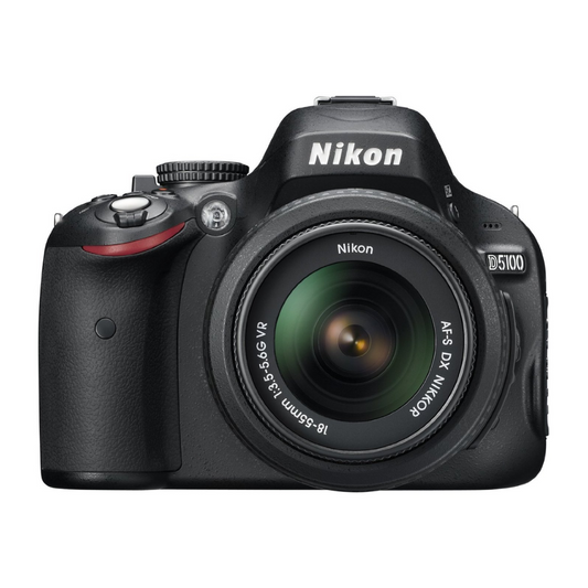 USED |  Nikon Digital SLR D5100 kit with AF-S 18-55mm VR lens