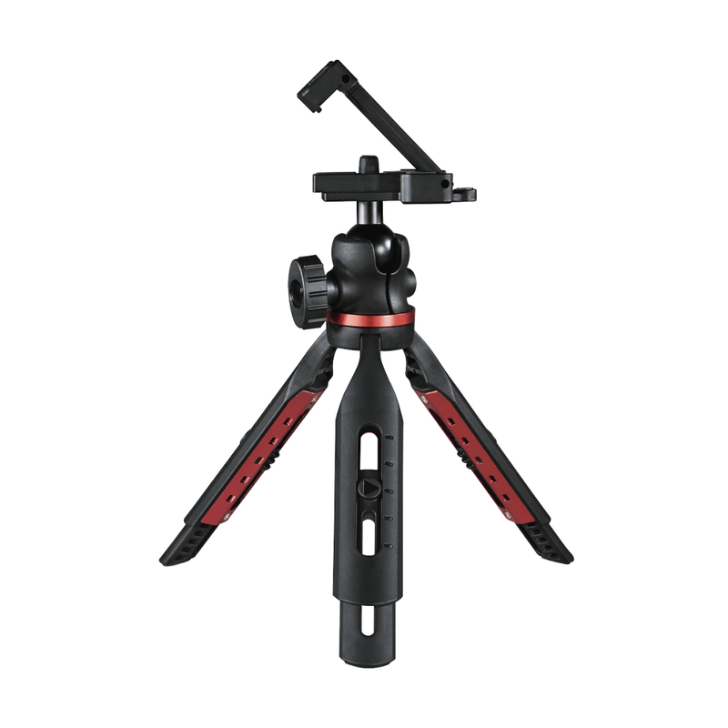 Hama Solid Table Tripod for Smartphones and Photo Cameras, 19B