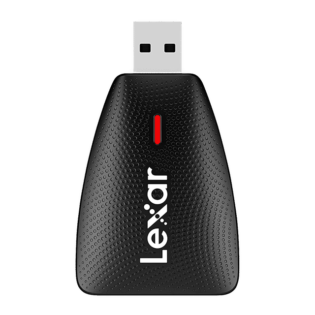 Lexar® Multi-Card 2-in-1 USB 3.1 Reader, support SD™ and microSD™ UHS-II cards