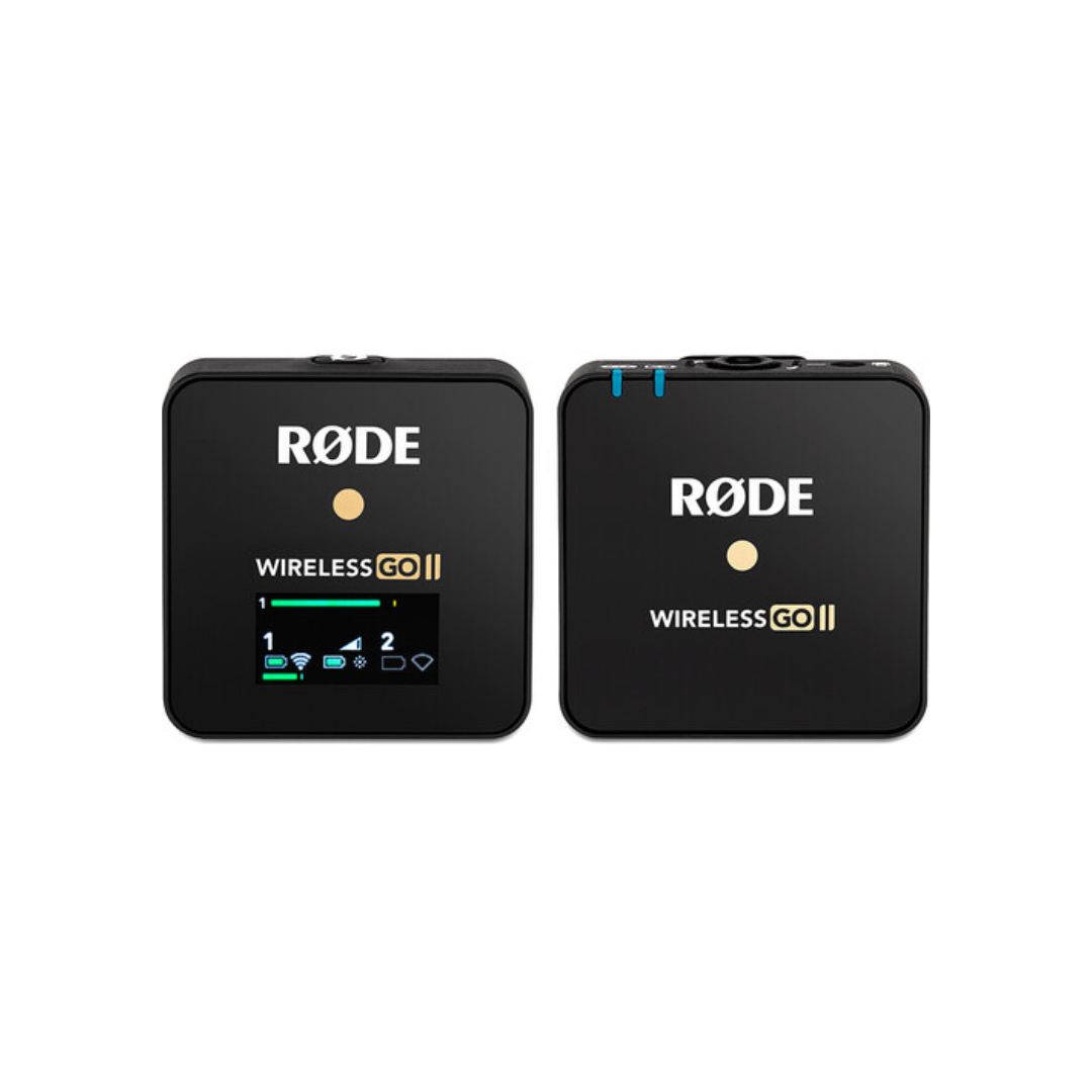 RODE Wireless GO II Single Compact Digital Wireless Microphone System/Recorder