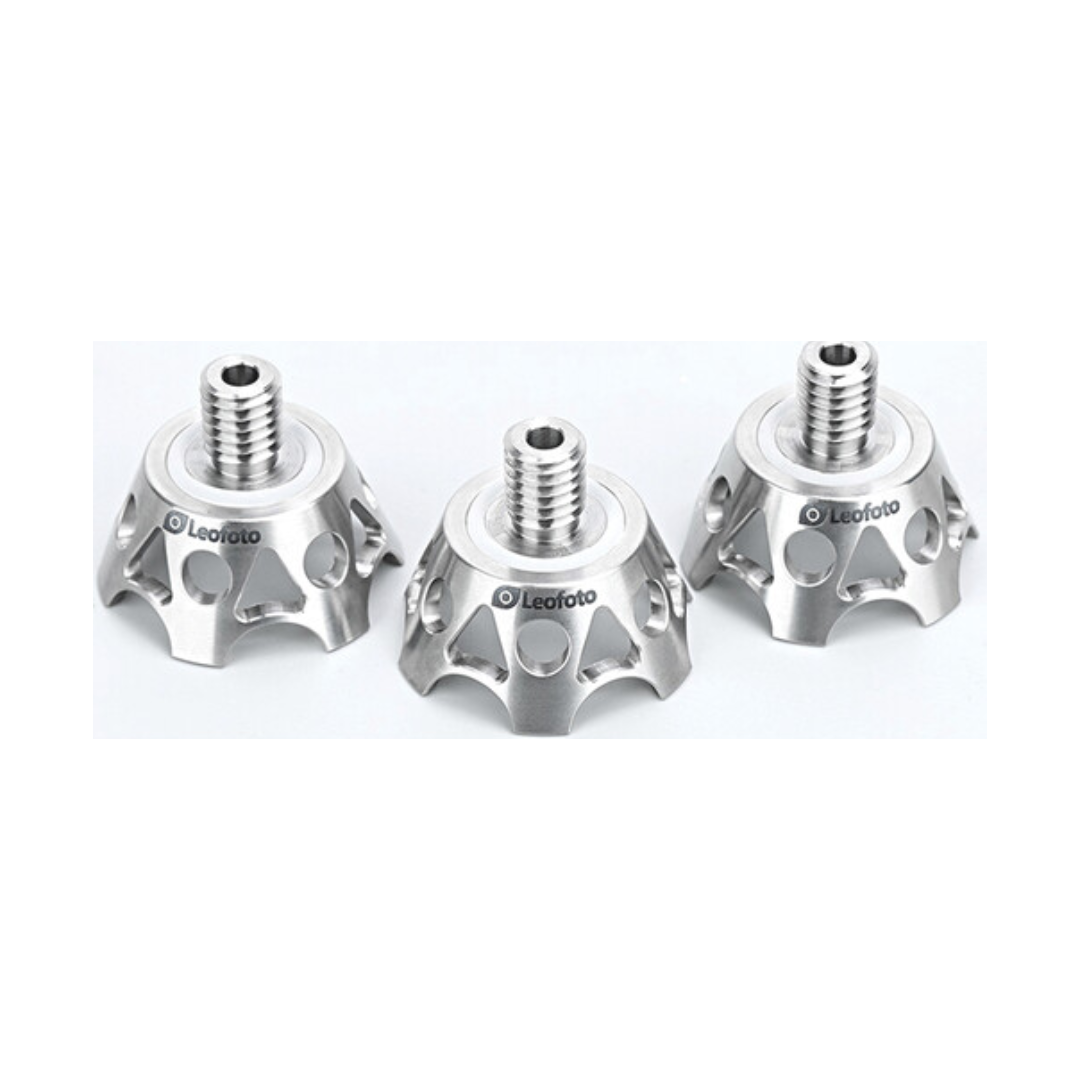 Leofoto Titanium Rock Claw Tripod Feet (Set of 3)