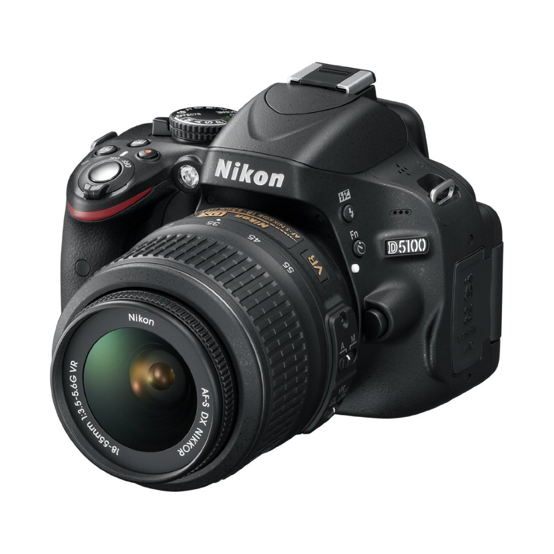 USED |  Nikon Digital SLR D5100 kit with AF-S 18-55mm VR lens