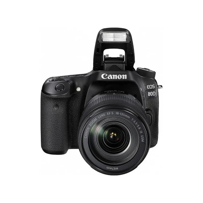 USED I Canon EOS 80D DSLR Camera with EF-S 18-135mm Lens