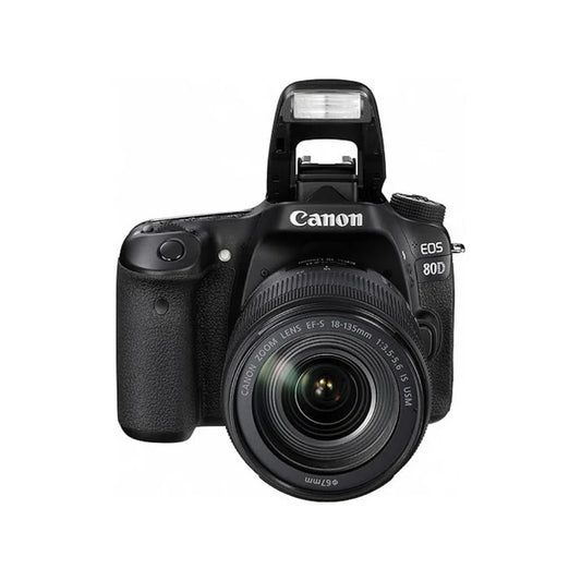 USED I Canon EOS 80D DSLR Camera with EF-S 18-135mm Lens