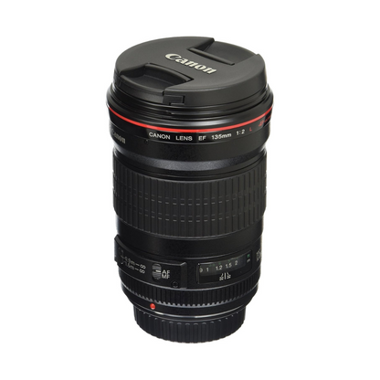 USED I Canon EF 135 mm f/2L USM Telephoto Prime Lens (Black)