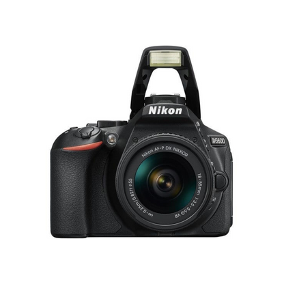 USED | Nikon D5600 DSLR Wi-Fi Digital SLR Camera with Double Zoom 2 Lens Kit AF-P 18-55mm VR & 70-300mm
