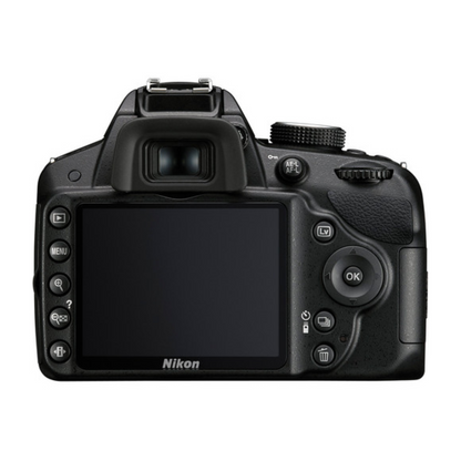USED |NIKON D3200 Body with AF-S 18-140 mm VR Kit Lens DSLR Camera