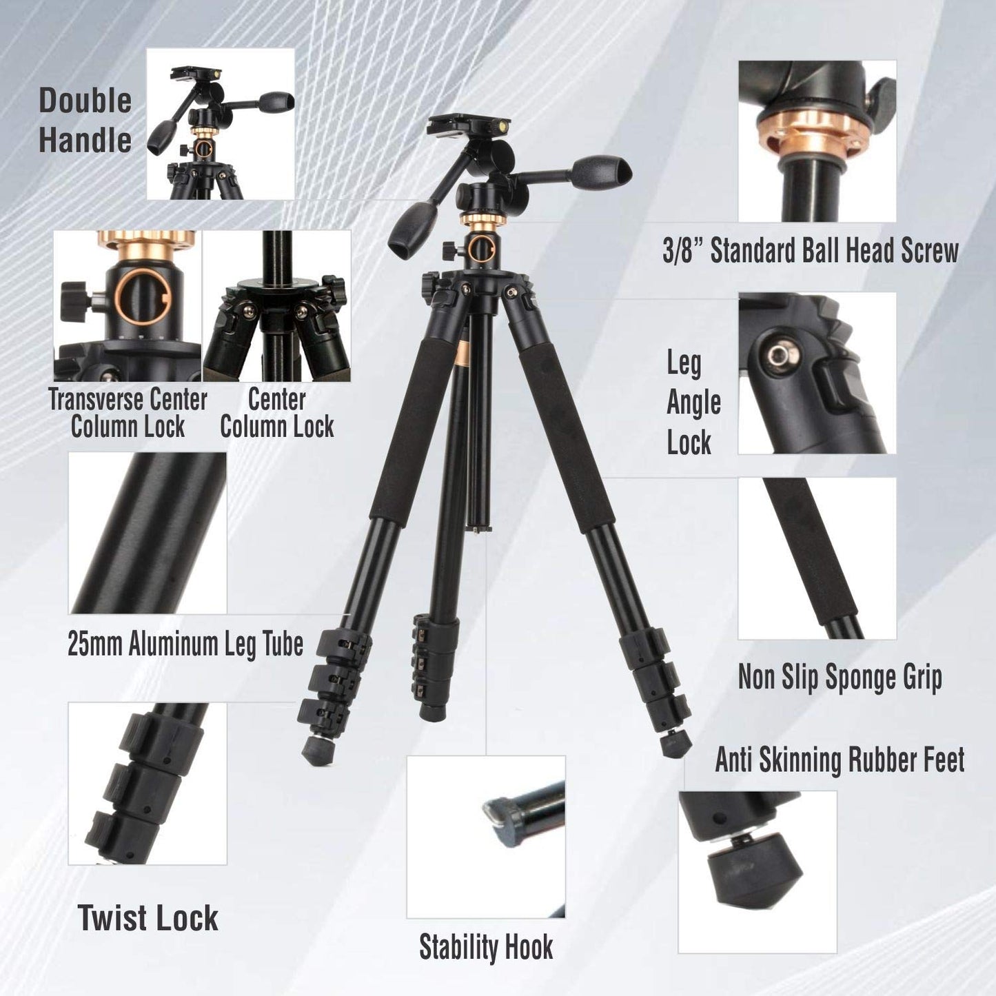 HIFFIN HF-999 TRIPOD