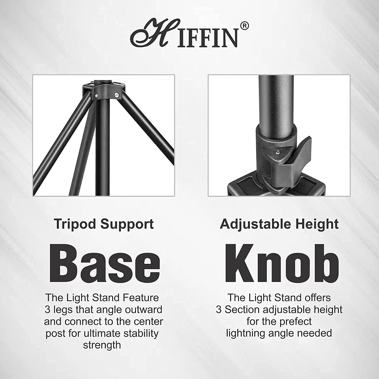 HIFFIN 7FT LIGHT STAND