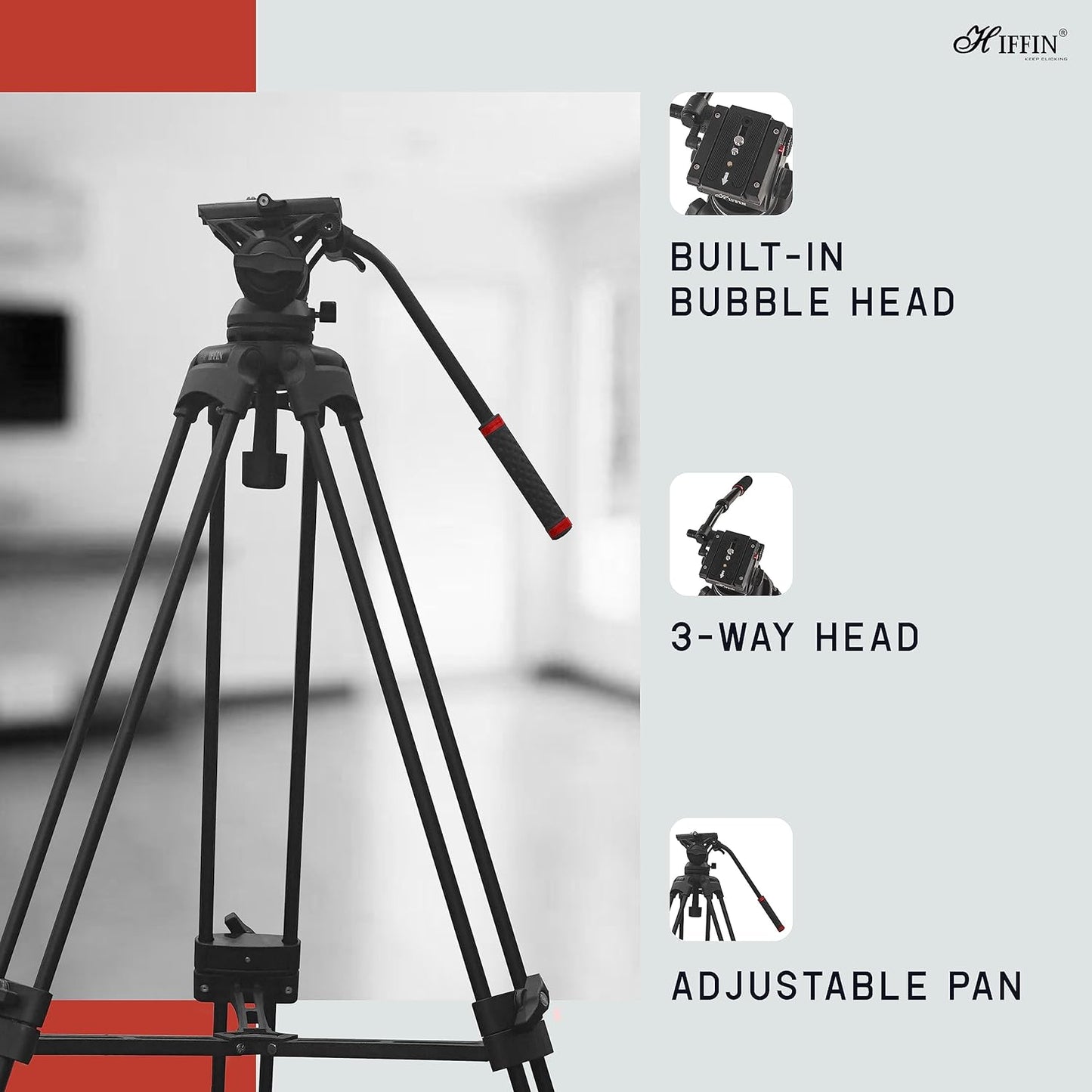 HIFFIN HTR-606 DV TRIPOD