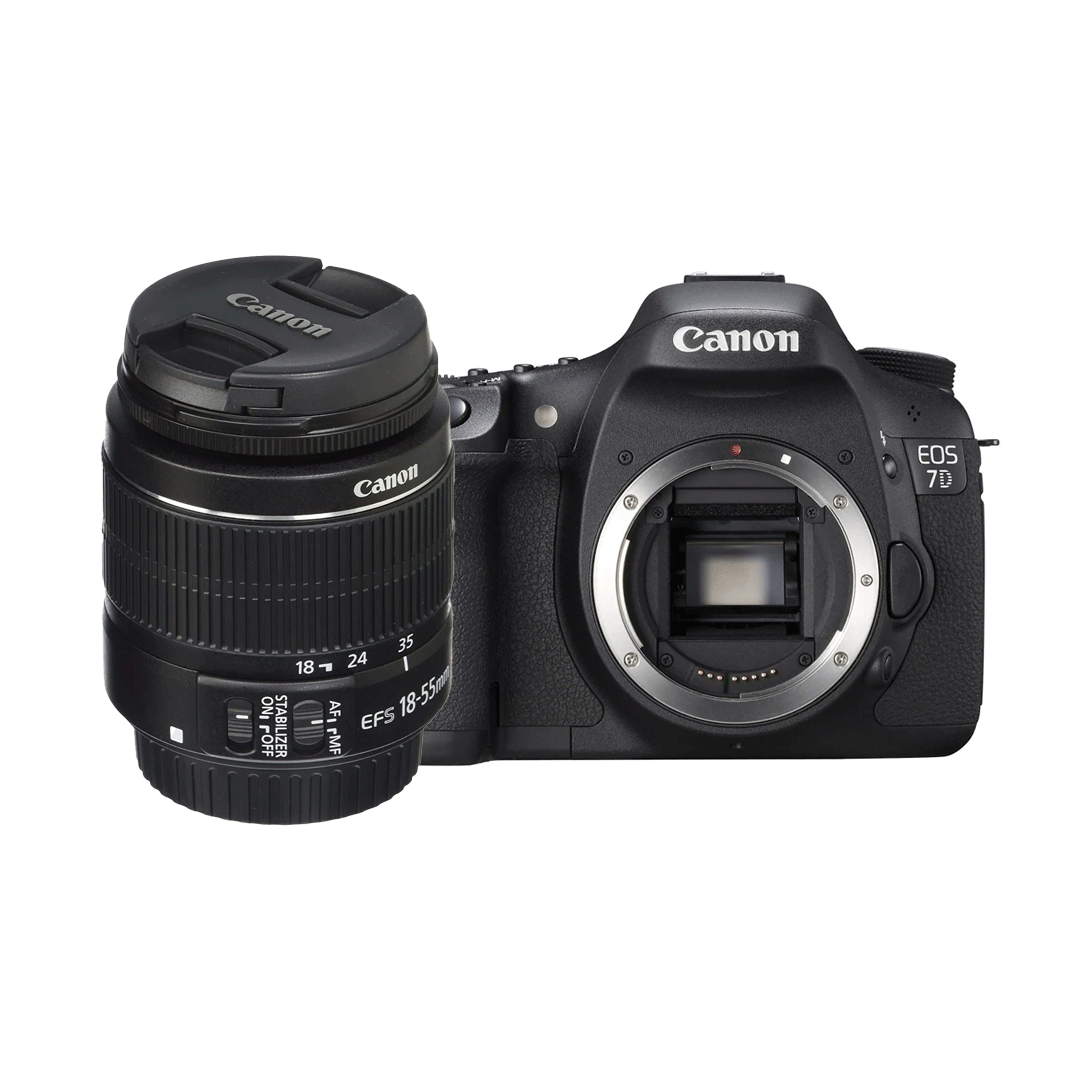 Used Canon EOS 7D DSLR Camera with 18-55mm Kit Lens available at Camera Club