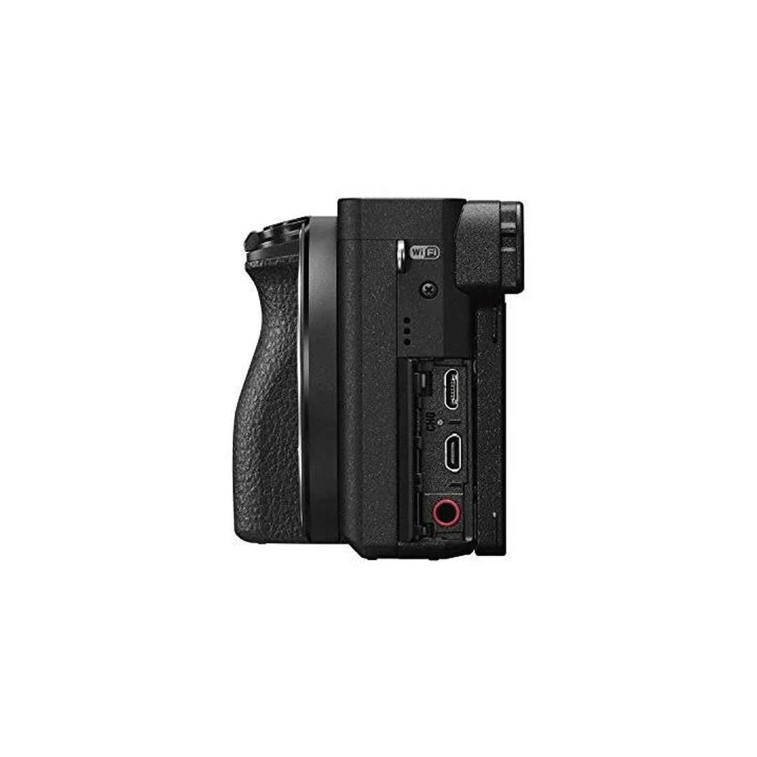 Used Sony Alpha ILCE-6500 mirrorless camera with E PZ 16-50mm f/3.5-5.6 OSS lens available at Camera Club