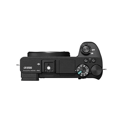 Used Sony Alpha ILCE-6500 mirrorless camera with E PZ 16-50mm f/3.5-5.6 OSS lens available at Camera Club