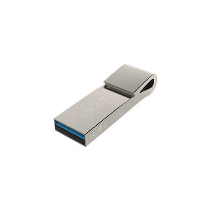 Acer UF300 USB 3.2 Gen 1 Metal USB Flash Drive with durable metallic body and high-speed data transfer for everyday storage and backup.